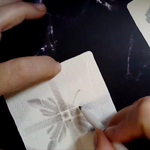 Zentangle con Técnica Seca
