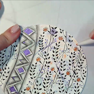 Zentangle con Cebolla